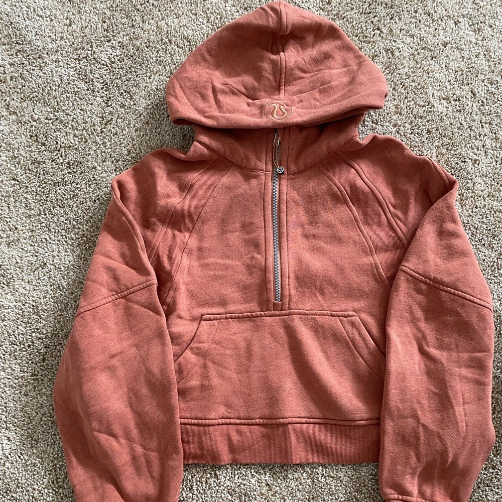 Lululemon Oversized Scuba Half Zip Hoodie